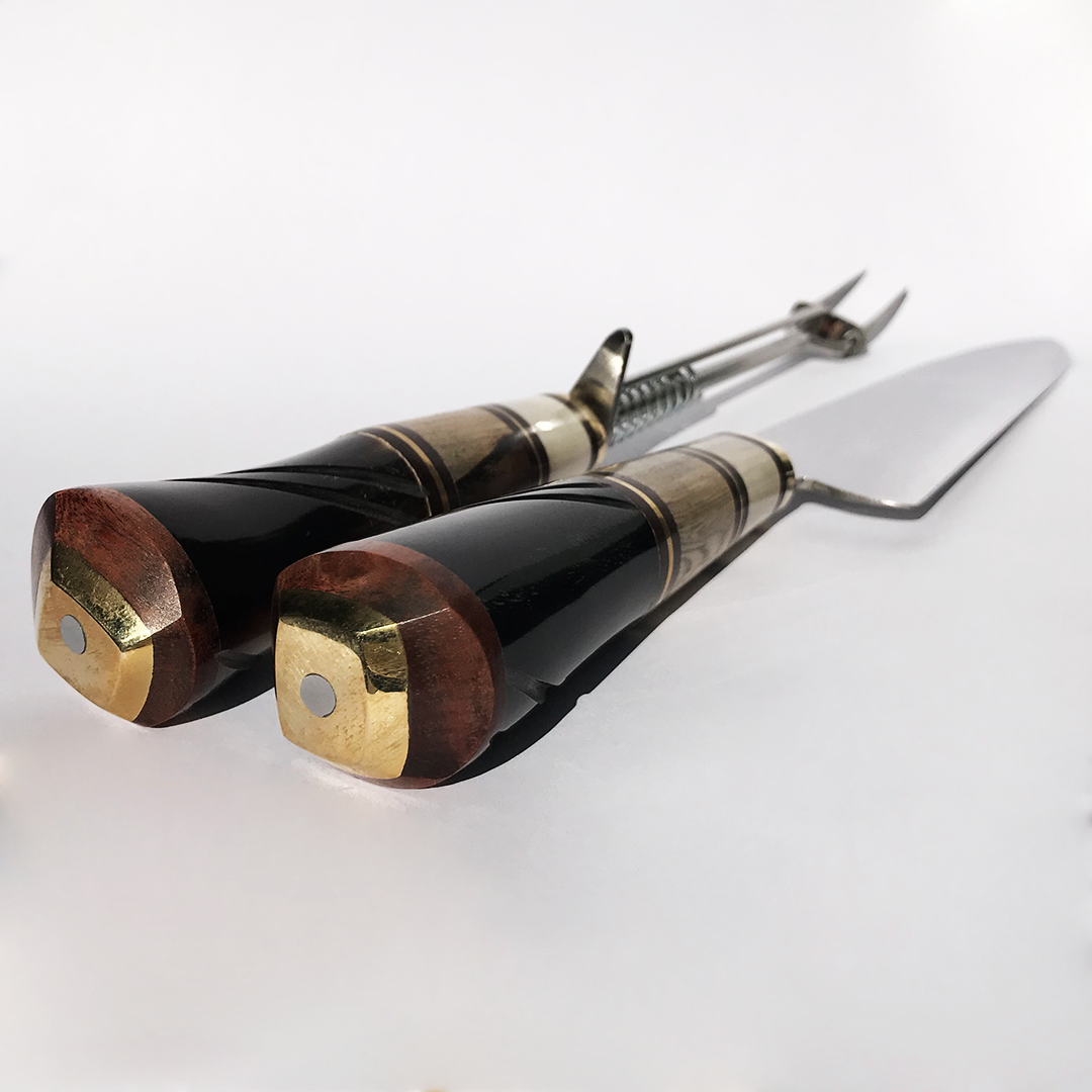 Mecanic Fork and Knife Set - Parrillero
